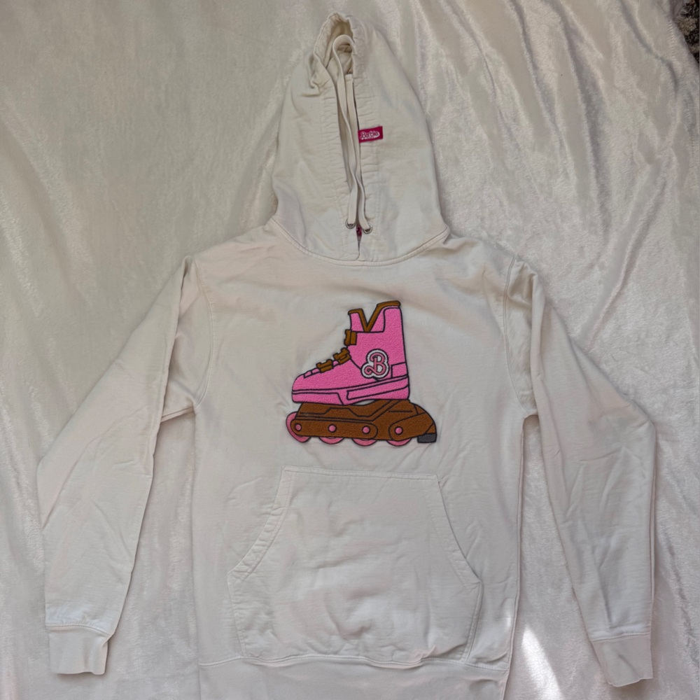 BarbieThe Movie Rollerblade Pullover Hoodie